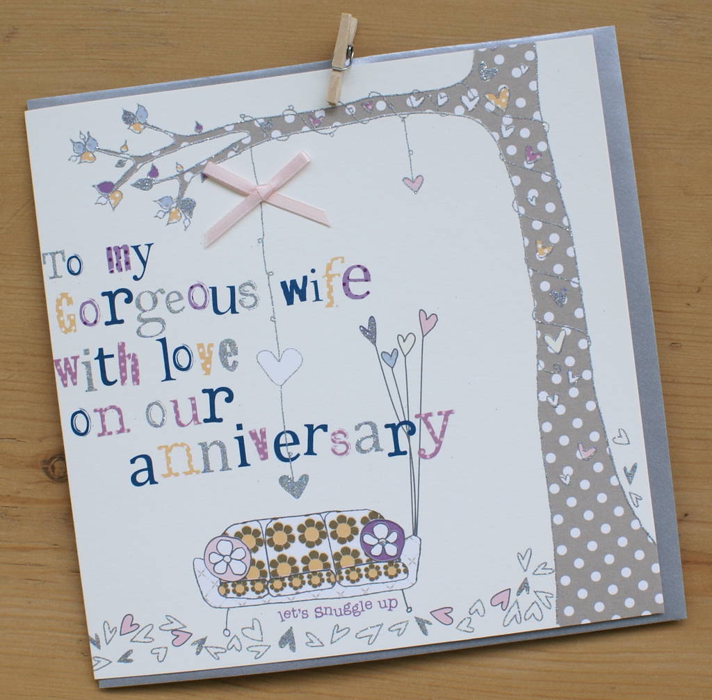 anniversary card for a wifemolly mae