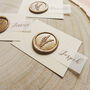Luxury Wax Seal And Vellum Place Card, thumbnail 4 of 6