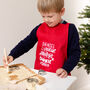 Personalised Christmas Apron Baking Activity Gift Set, thumbnail 1 of 6