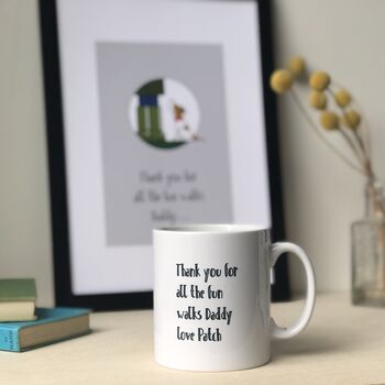 Personalised Dog Daddy Father's Day Mug, 2 of 6
