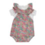 Louise Floral Baby Romper, thumbnail 2 of 5
