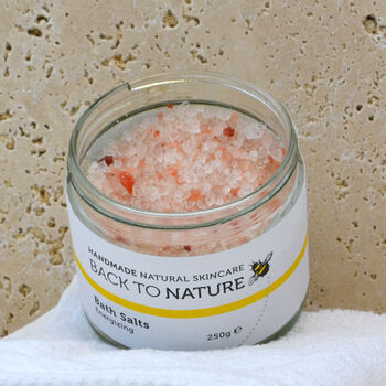Energizing Aromatherapy Bath Salts Gift Set, 3 of 7