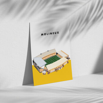Molineux Stadium Wolves Football Poster, 3 of 4
