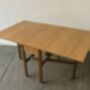 Mid Century Extendable Drop Leaf Dining Table, thumbnail 7 of 9