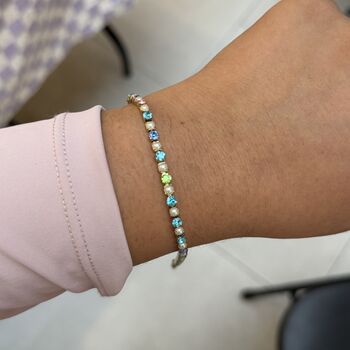 Pearl Girl Tennis Bracelet, 3 of 6