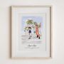 Personalised Bride And Besties Portrait – Hen Party Gift, thumbnail 6 of 11