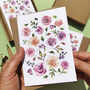 Pink Roses Note Cards And Envelopes, thumbnail 5 of 5