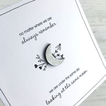 Looking At The Same Moon, Miss You Card, 3 of 4