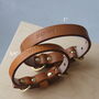 Personalised Leather Dog Collar, thumbnail 6 of 9