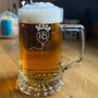 Personalised 18th Birthday Gift Balloon Stein Glass, thumbnail 1 of 5