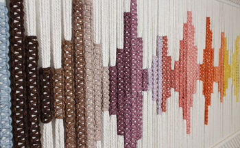 Medium Macrame Wall Hanging 'Suono', 4 of 6