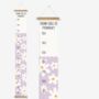 Children's Personalised Daisy Height Chart, thumbnail 5 of 6