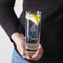 Personalised Birth Flower Glass Birthday Gift For Wife Mum, thumbnail 3 of 7