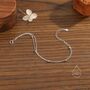 Sterling Silver Double Layer Satellite Chain Bracelet, thumbnail 3 of 11