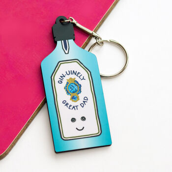 Gin Keyring For Dad, 3 of 4