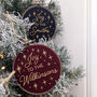 Personalised Joy To The Family Christmas Decoration, thumbnail 3 of 4