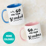 Go Ask Your Grandma And Go Ask Your Grandad Mug Set, thumbnail 1 of 8