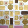 Personalised Mother's Day Biscuit Themed Wrapping Paper, thumbnail 2 of 3