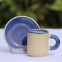 Pipa Ceramic Espresso Cup And Saucer, thumbnail 2 of 3