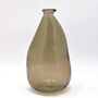 Recycled Blown Glass Vase | 36cm | Six Colours, thumbnail 5 of 7