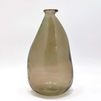 Recycled Blown Glass Vase | 36cm | Six Colours, 5 of 7