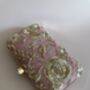 Pink Handcrafted Raw Silk Clutch Bag, thumbnail 3 of 6