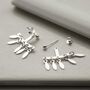 Sterling Silver Two Way Chandelier Studs, thumbnail 2 of 5