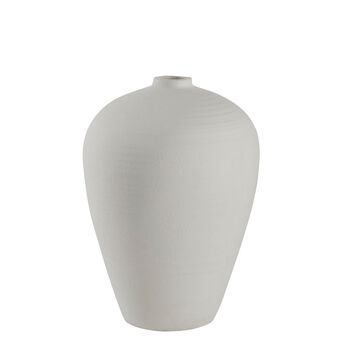 Catia Large Handmade Grey Stoneware Terracotta Pot Vase, 4 of 4