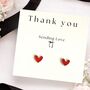 Thank You Gift | Earrings Gifts On Thank You Cards, thumbnail 2 of 10