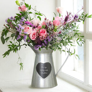 Personalised Tin Anniversary Gift Pitcher Jug, 3 of 10
