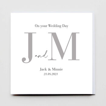 On Your Wedding Day Greeting Card, 4 of 5