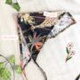 Printed Cotton Hair Scarf, Triangle Head Scarf, thumbnail 5 of 5