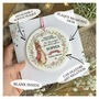New Baby Rabbit Personalised Card, Any Relation, thumbnail 3 of 3