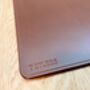 Personalised Leather Mouse Mat, Conker Brown, thumbnail 2 of 12
