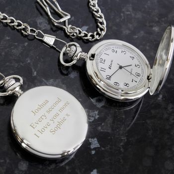 Personalised Romantic Pocket Watch, 2 of 9