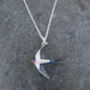 Swallow Bird Pendant Animal Necklace, thumbnail 3 of 5