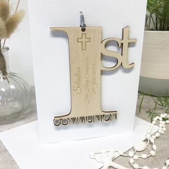 Personalised First Holy Communion Card, 8 of 12