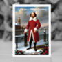 Festive, Funny William Shakespeare Christmas Card, thumbnail 4 of 7