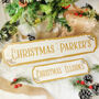Personalised Festive Street Sign, thumbnail 1 of 5