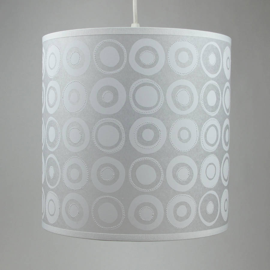 Modern Spot Tub Lampshade By Helen Rawlinson