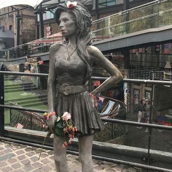Pop Art Print Of Amy Winehouse Statue In Camden Market, 5 of 5