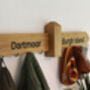 Personalised Oak Coat Rack, thumbnail 7 of 12