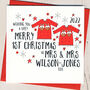 Personalised First Christmas As A Married Couple, thumbnail 1 of 3