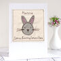 Personalised Bunny Rabbit Anniversary Card, thumbnail 12 of 12