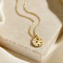 Mini Confetti Birthstone Disc Necklace, thumbnail 5 of 8