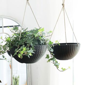 Pack Of Two Hanging Planter For Indoor Outdoor, 11 of 12