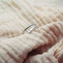 Adjustable Personalised Initals Hug Ring Silver Or Gold, thumbnail 6 of 8