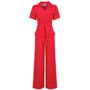 Lauren Siren Suit In Red Polka Dot Vintage 1940s Style, thumbnail 1 of 2