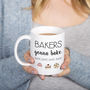 Bakers Gonna Bake Emoji Mug, thumbnail 2 of 8
