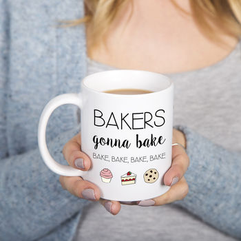 Bakers Gonna Bake Emoji Mug, 2 of 8